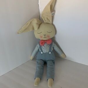 FLORAL, Sitting Plush Bunny